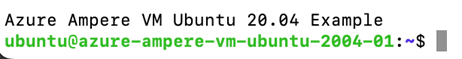 Azure Ubuntu Response